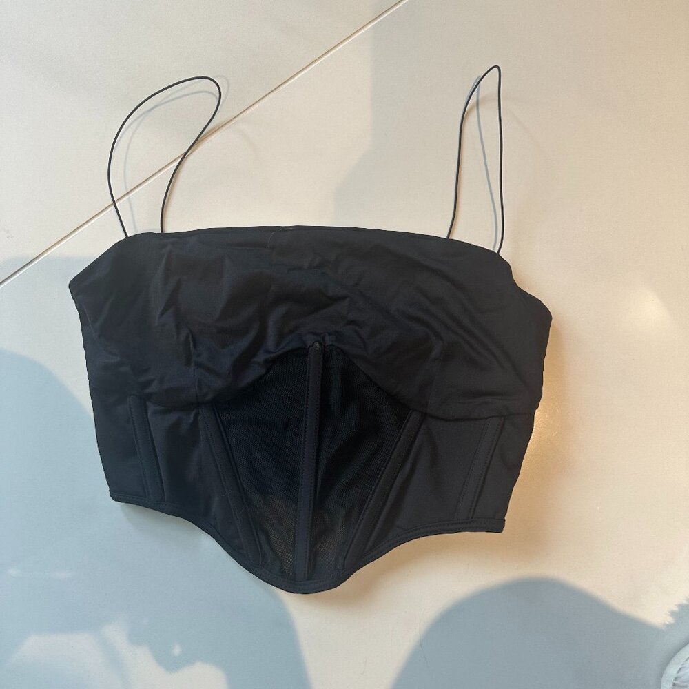 [NWoT] MESHKI Black Corset Top